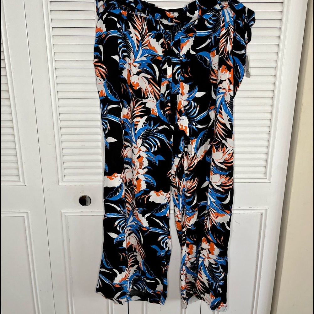 Vacation wide leg pants size 3x
